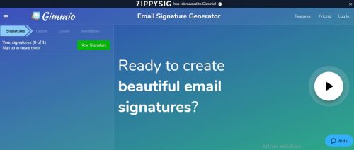 Les 23 meilleurs logiciels pour créer une signature d'email + Modèle signature mail 34