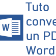 Comment convertir un PDF en Word (ou un Word en PDF), compresser un PDF pour réduire sa taille... les tutos pas à pas ! 118